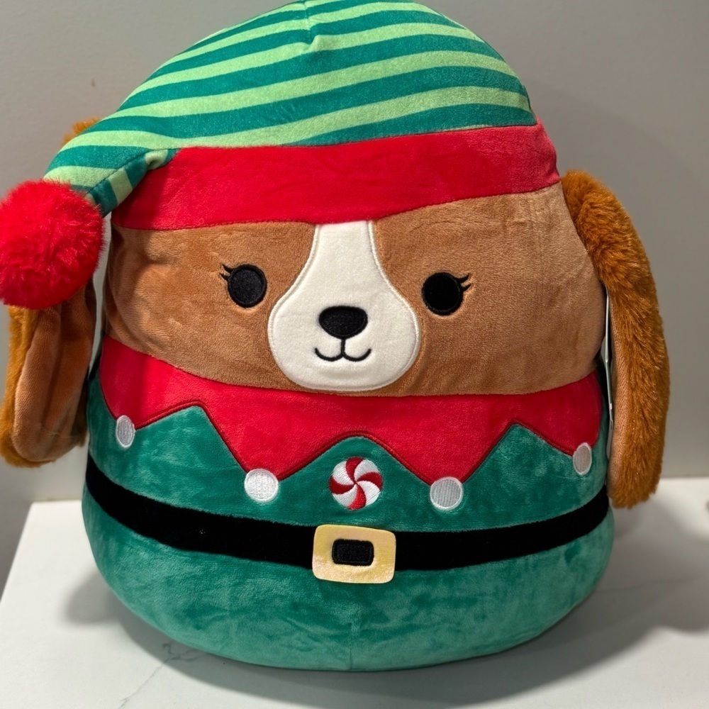 Squishmallows- Darcy - Santa’s helper